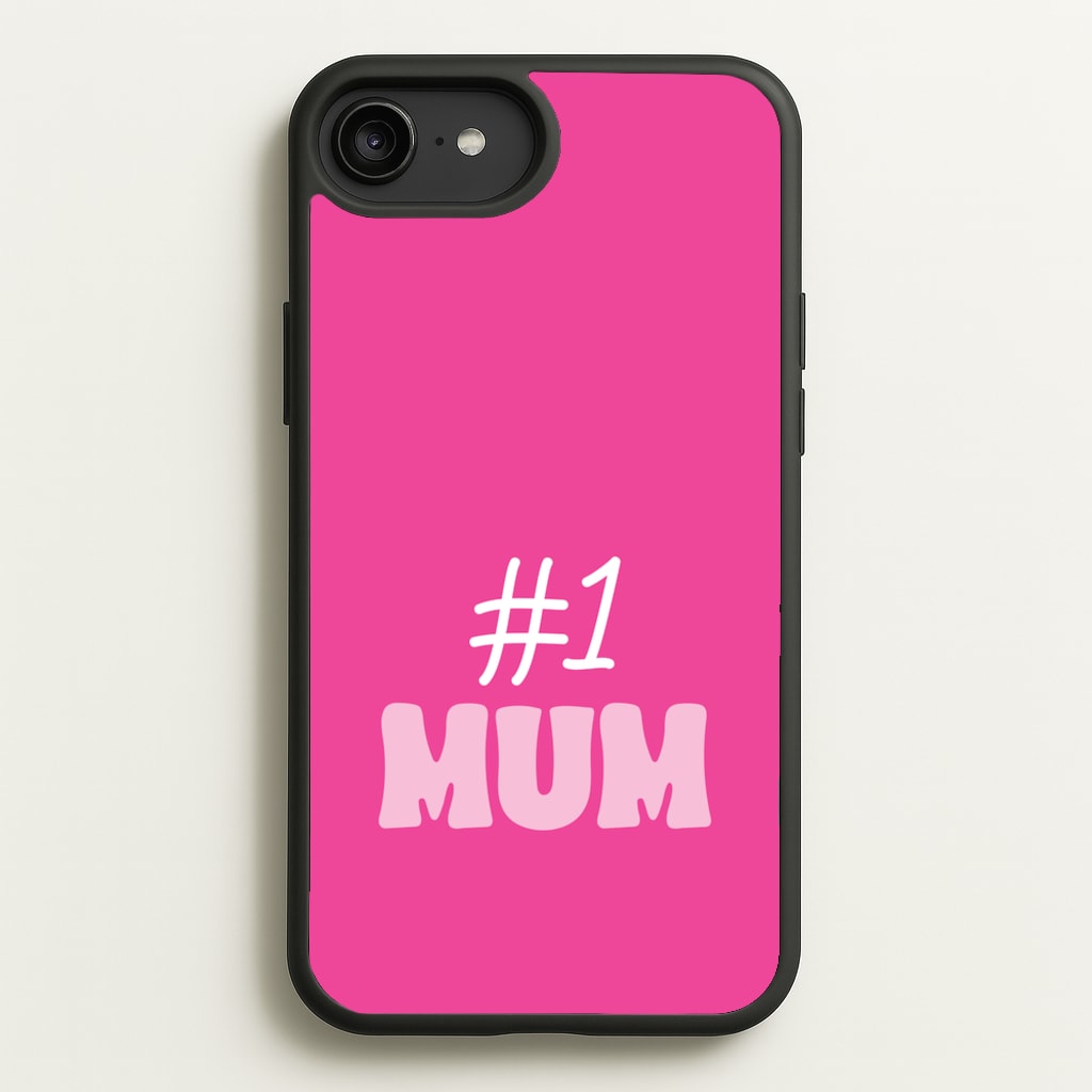 Number One Mum - Mother's Day Phone Case for iPhone 6 Plus / 7 Plus / 8 Plus
