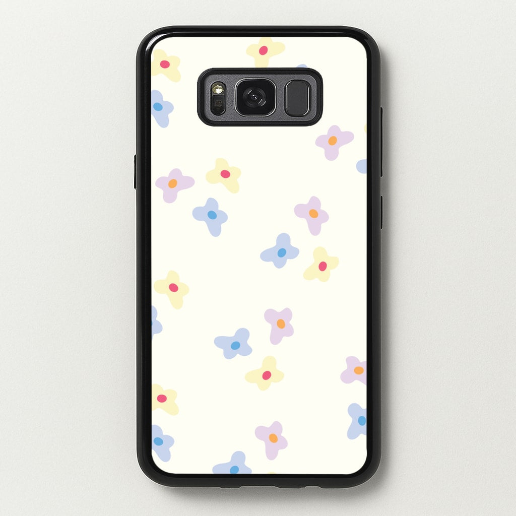 Pastel Flowers Pattern - Mother's Day Phone Case for Galaxy S8 Plus