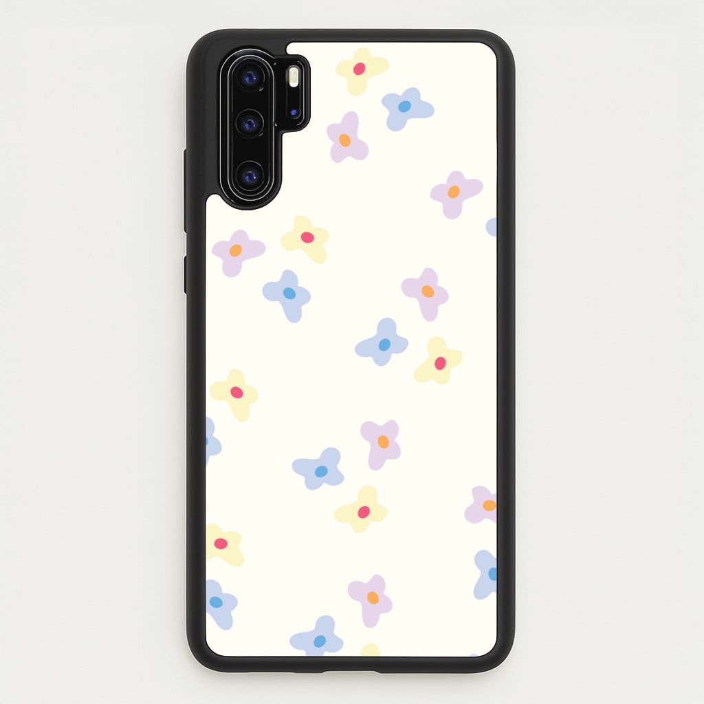 Pastel Flowers Pattern - Mother's Day Phone Case for Huawei P30 Pro