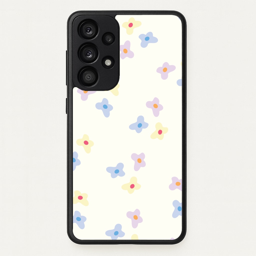 Pastel Flowers Pattern - Mother's Day Phone Case for Galaxy A33