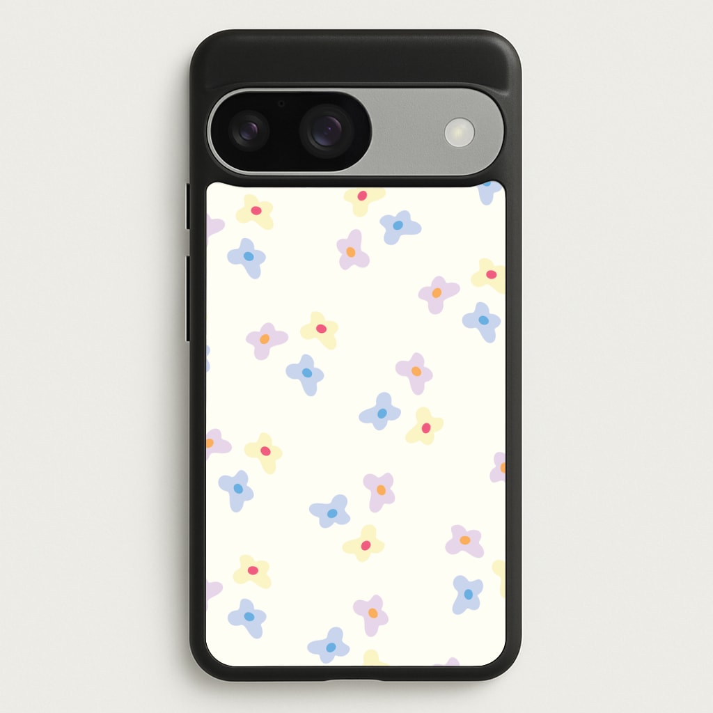 Pastel Flowers Pattern - Mother's Day Phone Case for Google Pixel 9 / 9 Pro