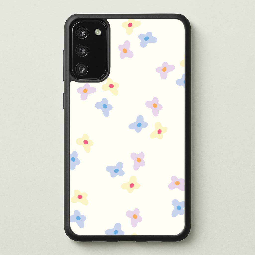 Pastel Flowers Pattern - Mother's Day Phone Case for Galaxy S20FE