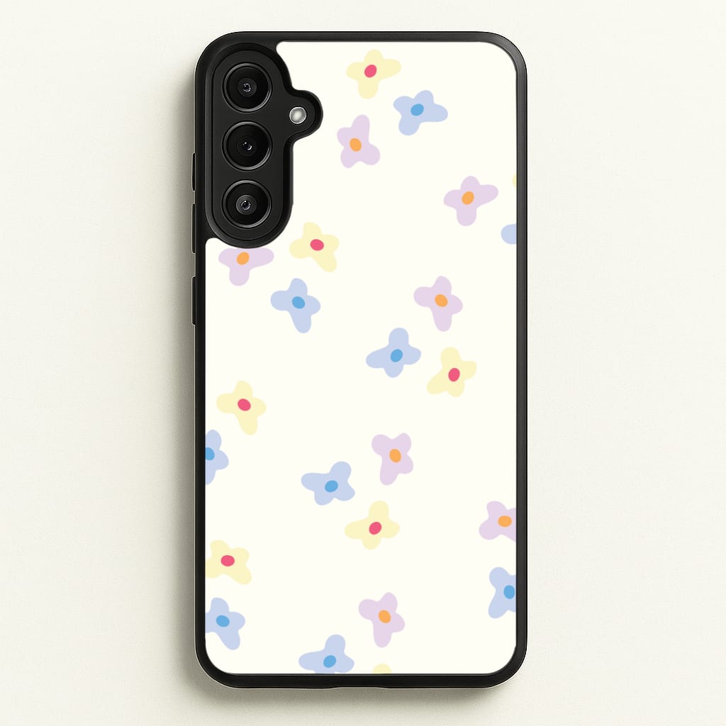 Pastel Flowers Pattern - Mother's Day Phone Case for Galaxy A36