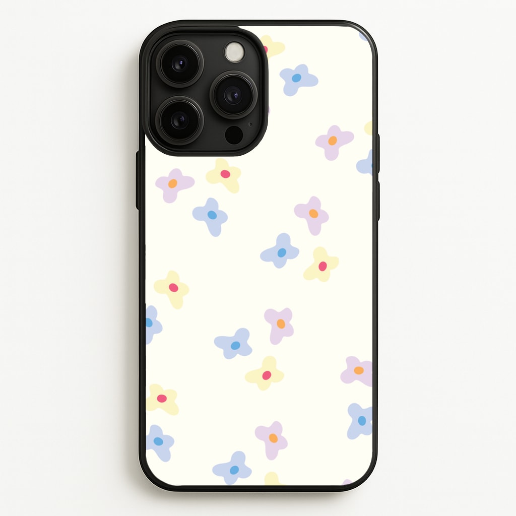 Pastel Flowers Pattern - Mother's Day Phone Case for iPhone 13 Pro Max