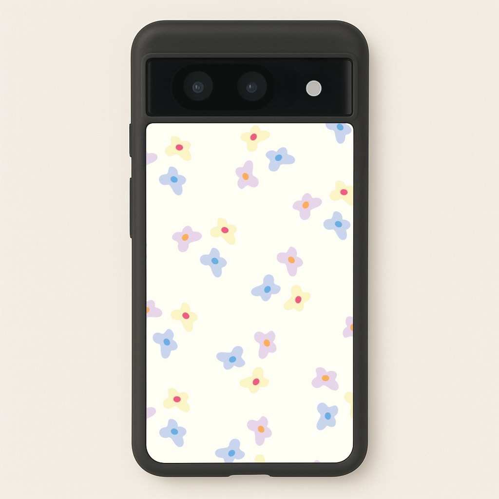 Pastel Flowers Pattern - Mother's Day Phone Case for Google Pixel 8a