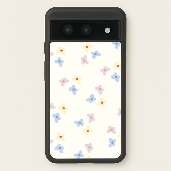 Pastel Flowers Pattern - Mother's Day Phone Case for Google Pixel 8a