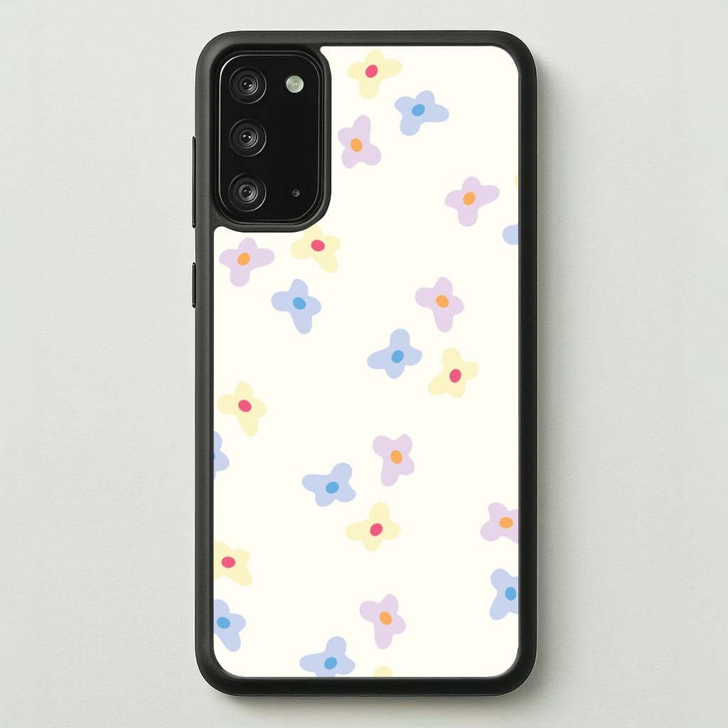 Pastel Flowers Pattern - Mother's Day Phone Case for Galaxy Note 20