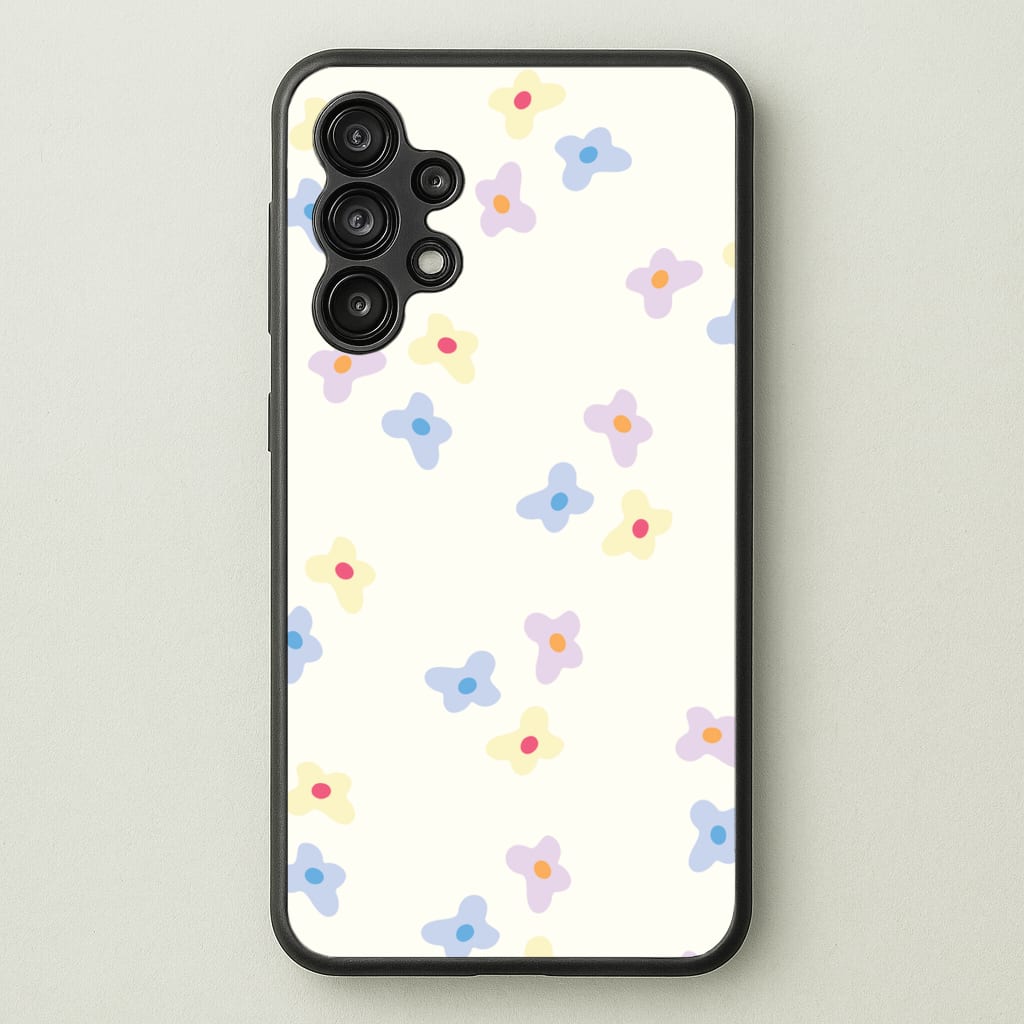 Pastel Flowers Pattern - Mother's Day Phone Case for Galaxy A13