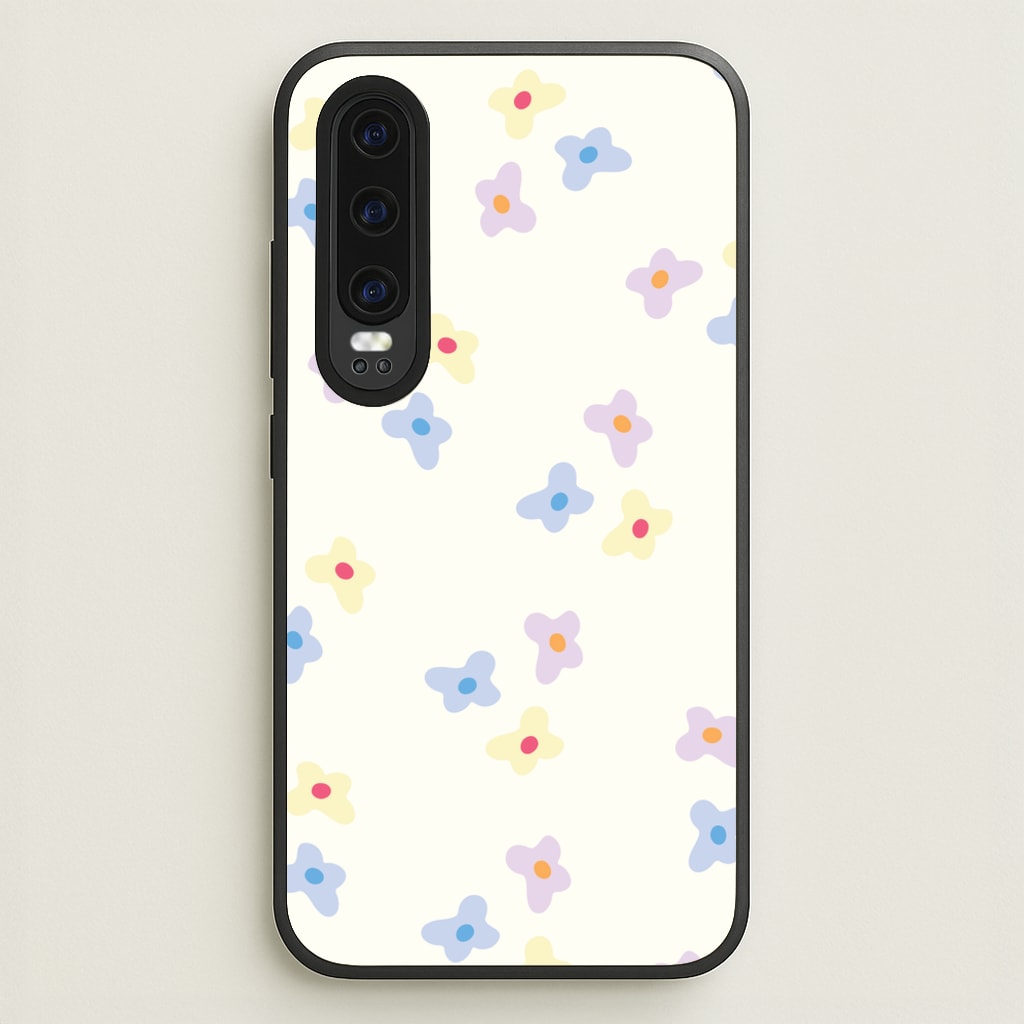 Pastel Flowers Pattern - Mother's Day Phone Case for Huawei P30