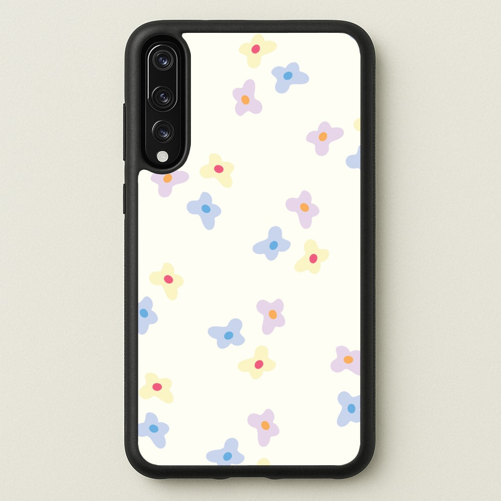 Pastel Flowers Pattern - Mother's Day Phone Case for Huawei P20 Pro