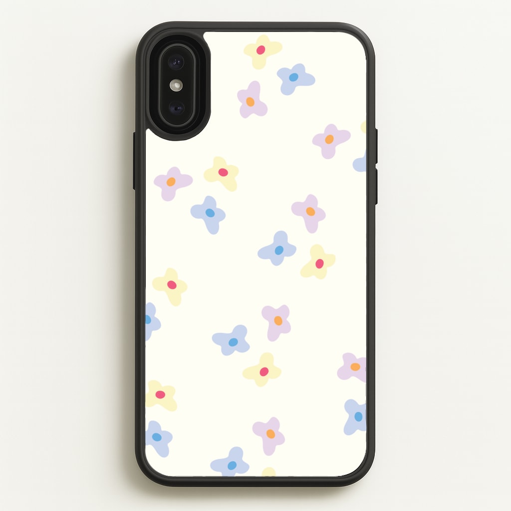 Pastel Flowers Pattern - Mother's Day Phone Case for iPhone XS Max