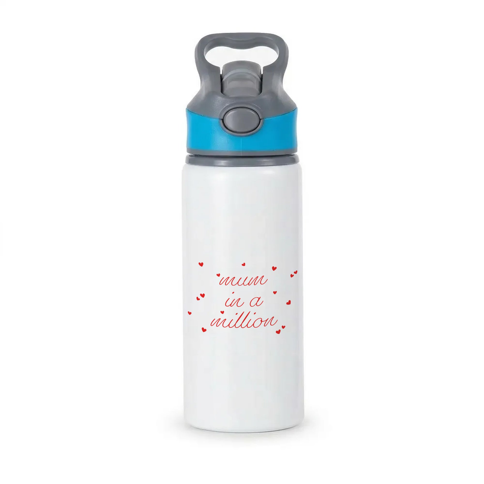 Mum In A Million Active Water Bottle - Blue