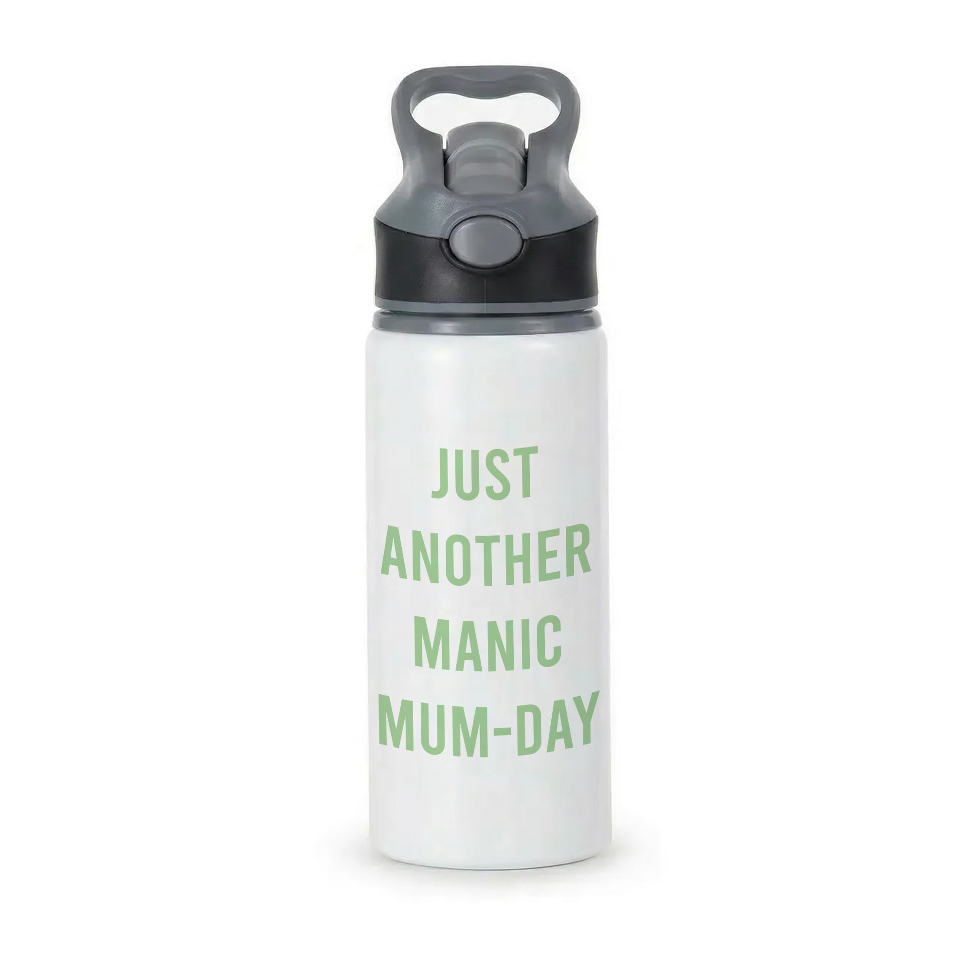 Just Another Manic Mumday Active Water Bottle - Black