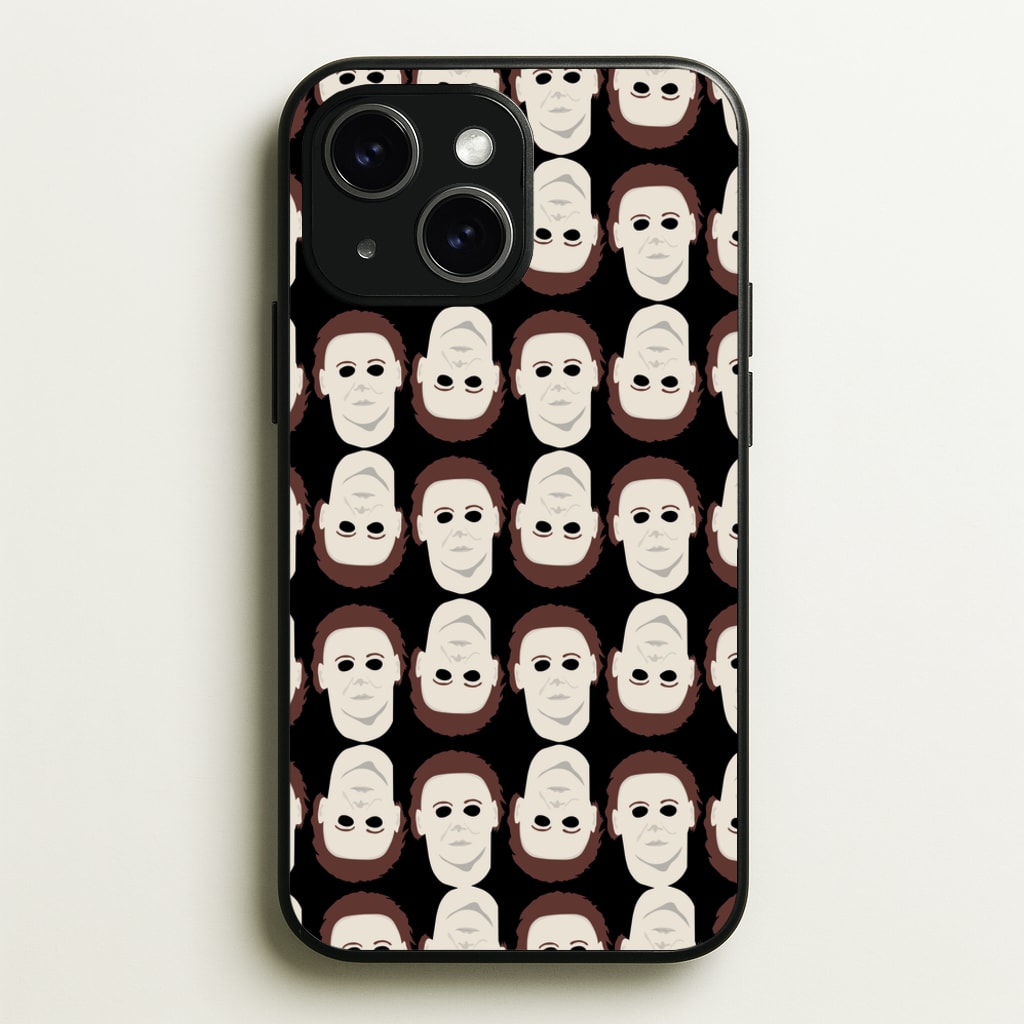 Collage - Michael Myers - Michael Myers Phone Case for iPhone 14