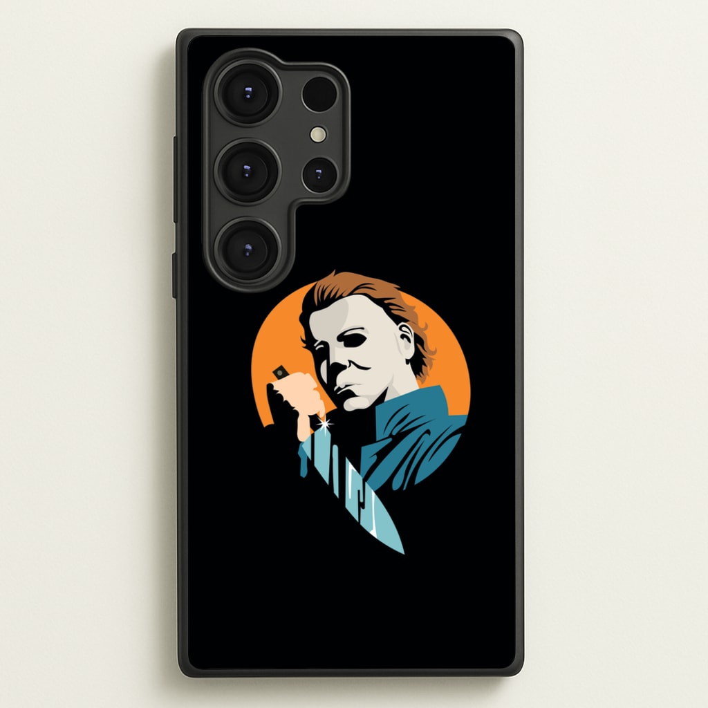 Shine - Myers - Michael Myers Phone Case for Galaxy S25 Ultra