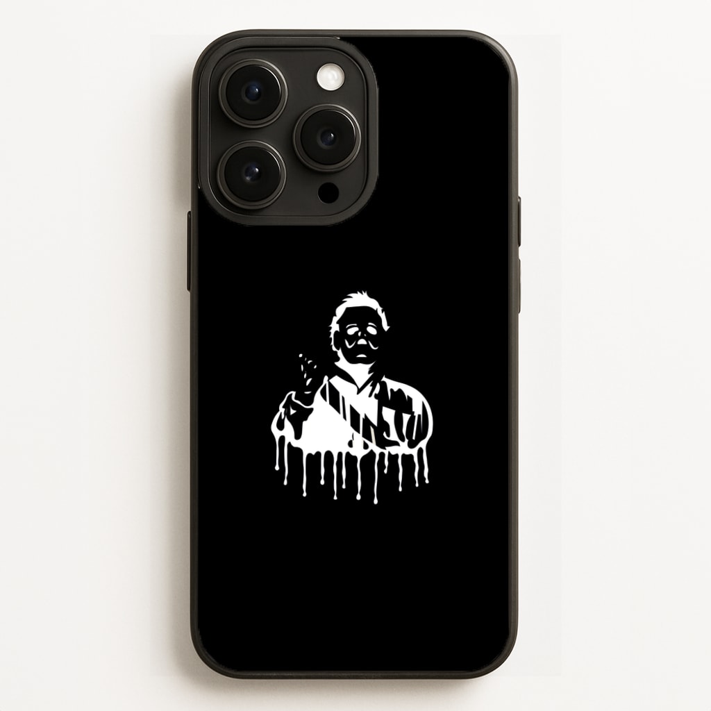 Black & White - Myers - Michael Myers Phone Case for iPhone 16 Pro Max