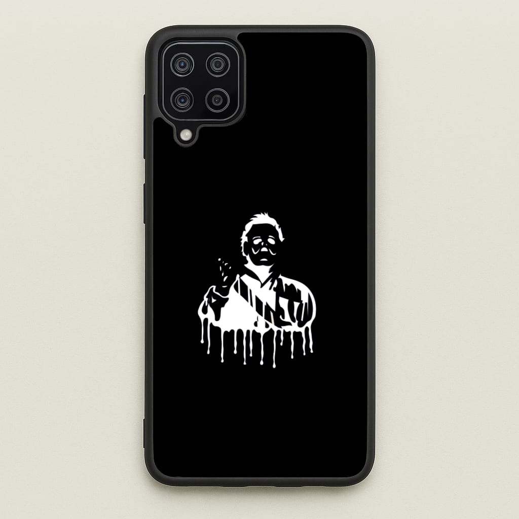 Black & White - Myers - Michael Myers Phone Case for Galaxy A12