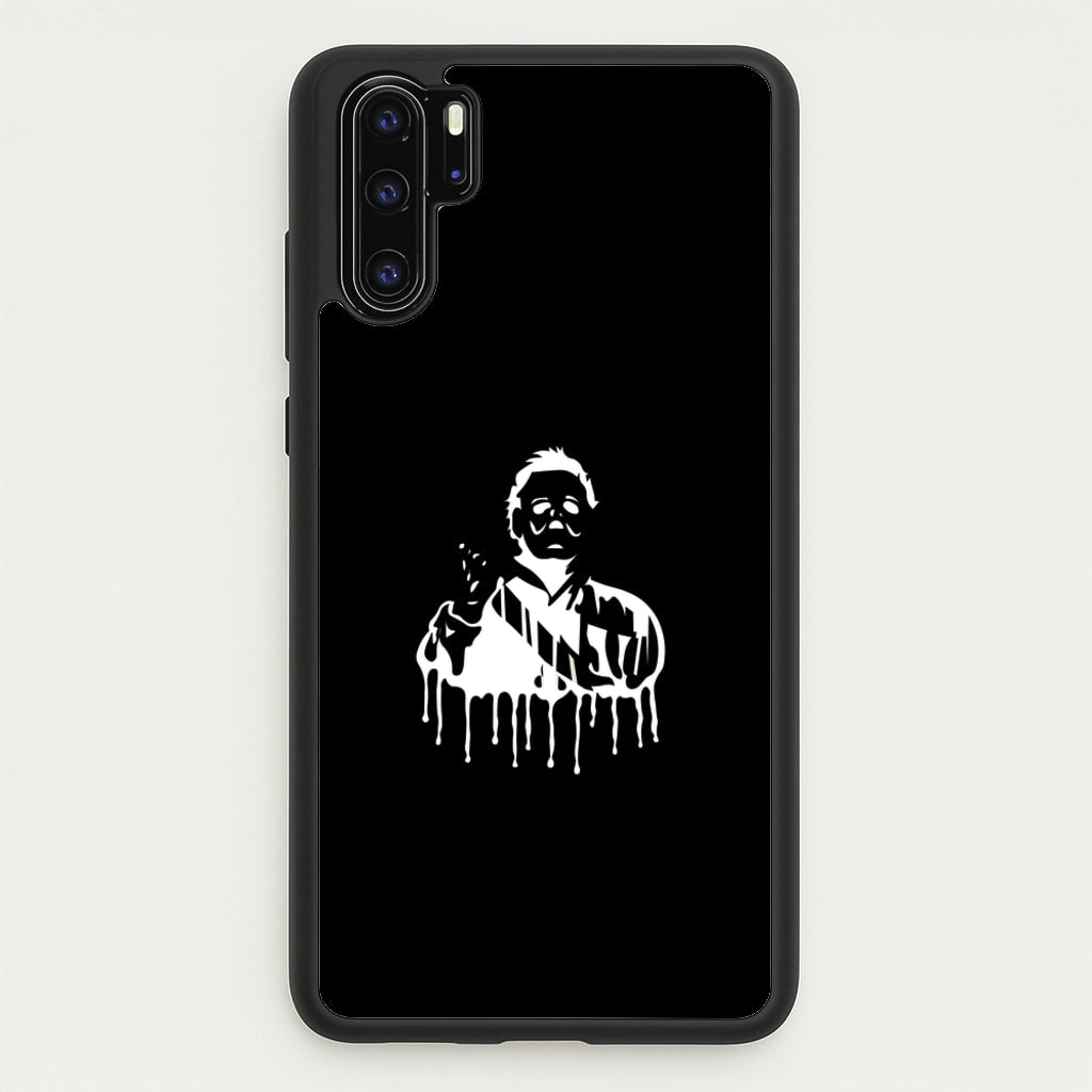 Black & White - Myers - Michael Myers Phone Case for Huawei P30 Pro