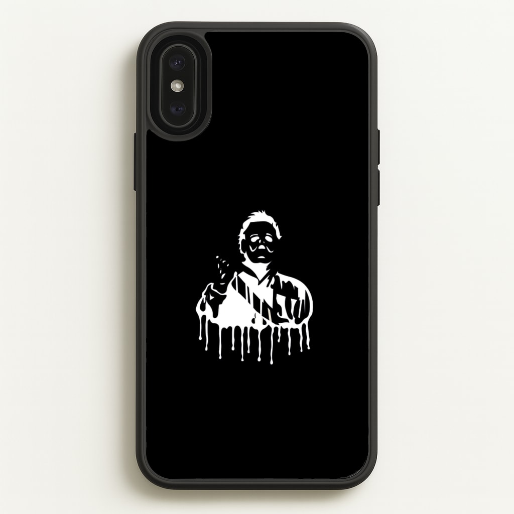 Black & White - Myers - Michael Myers Phone Case for iPhone XS Max