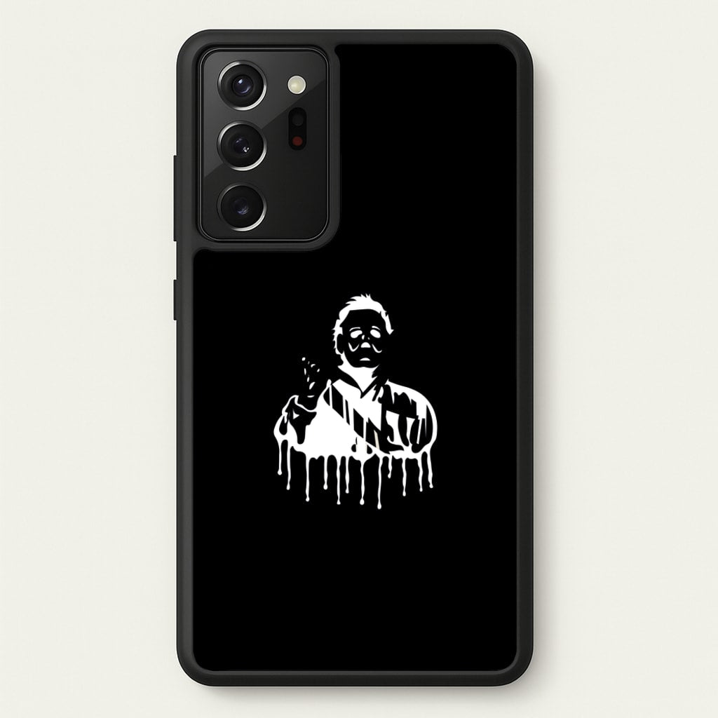 Black & White - Myers - Michael Myers Phone Case for Galaxy Note 20 Ultra