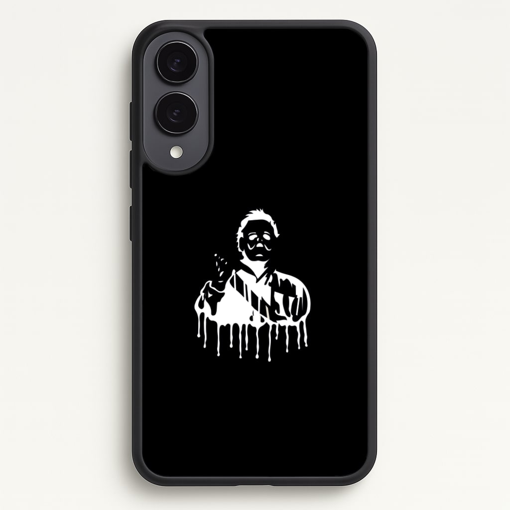 Black & White - Myers - Michael Myers Phone Case for Galaxy S25 Edge