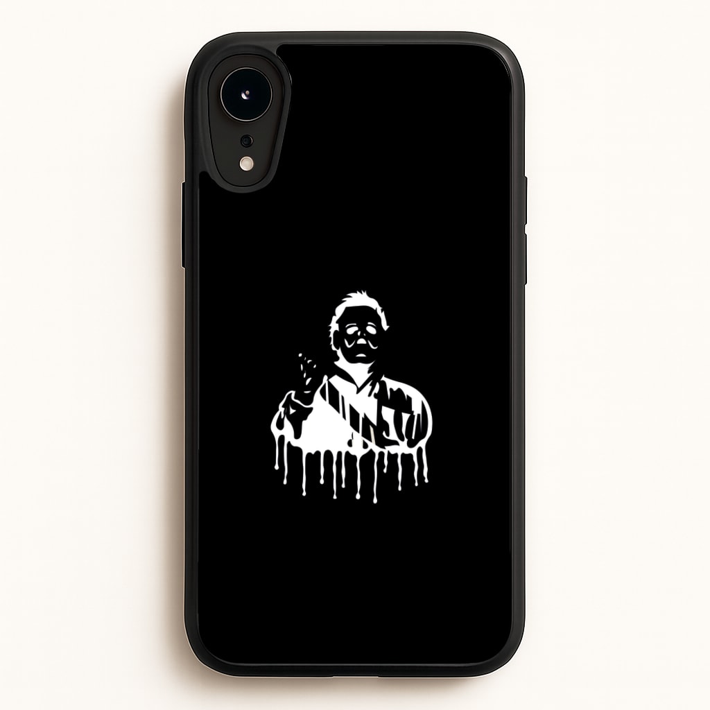 Black & White - Myers - Michael Myers Phone Case for iPhone XR
