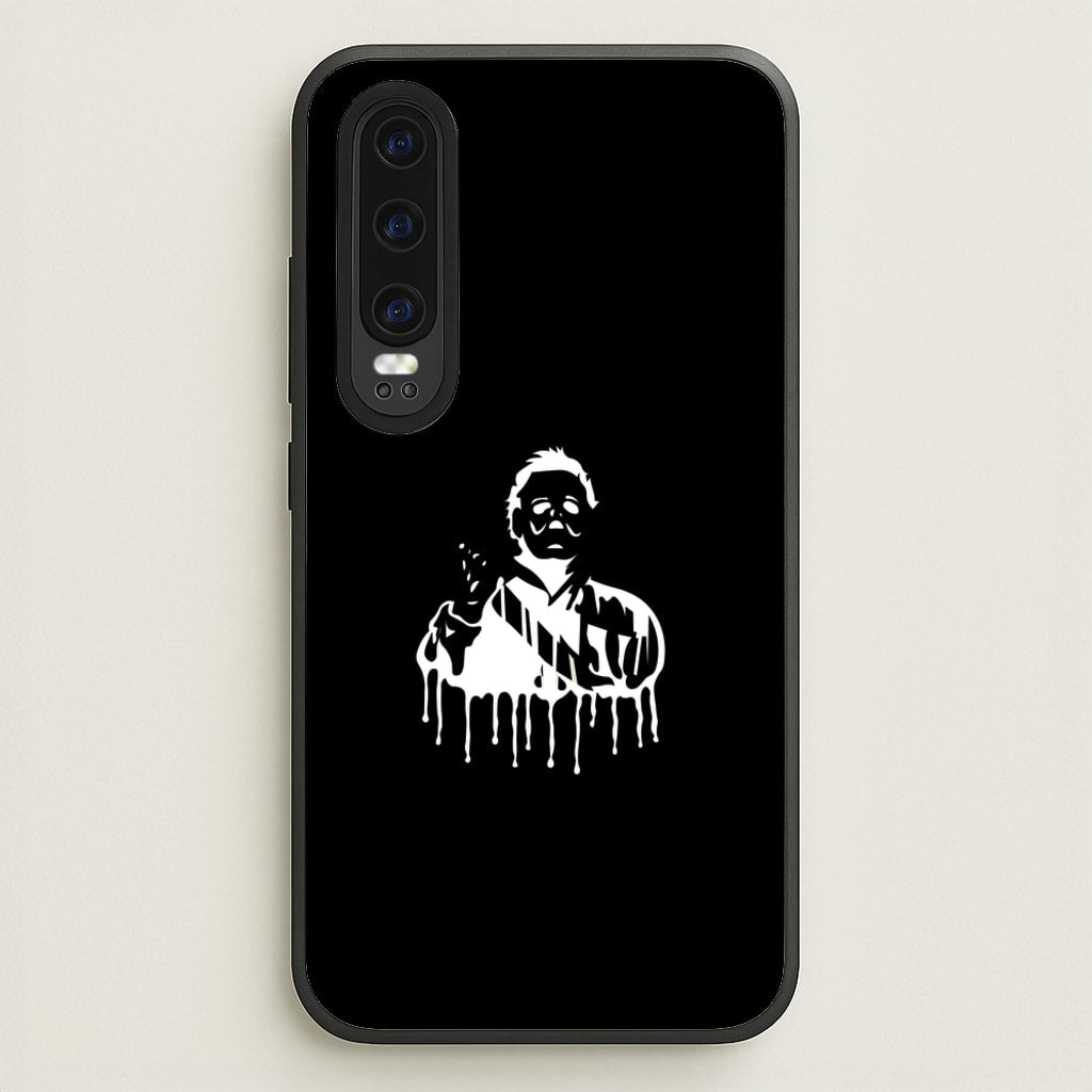 Black & White - Myers - Michael Myers Phone Case for Huawei P30