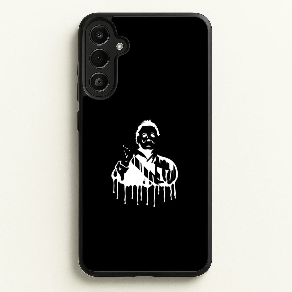 Black & White - Myers - Michael Myers Phone Case for Galaxy A34