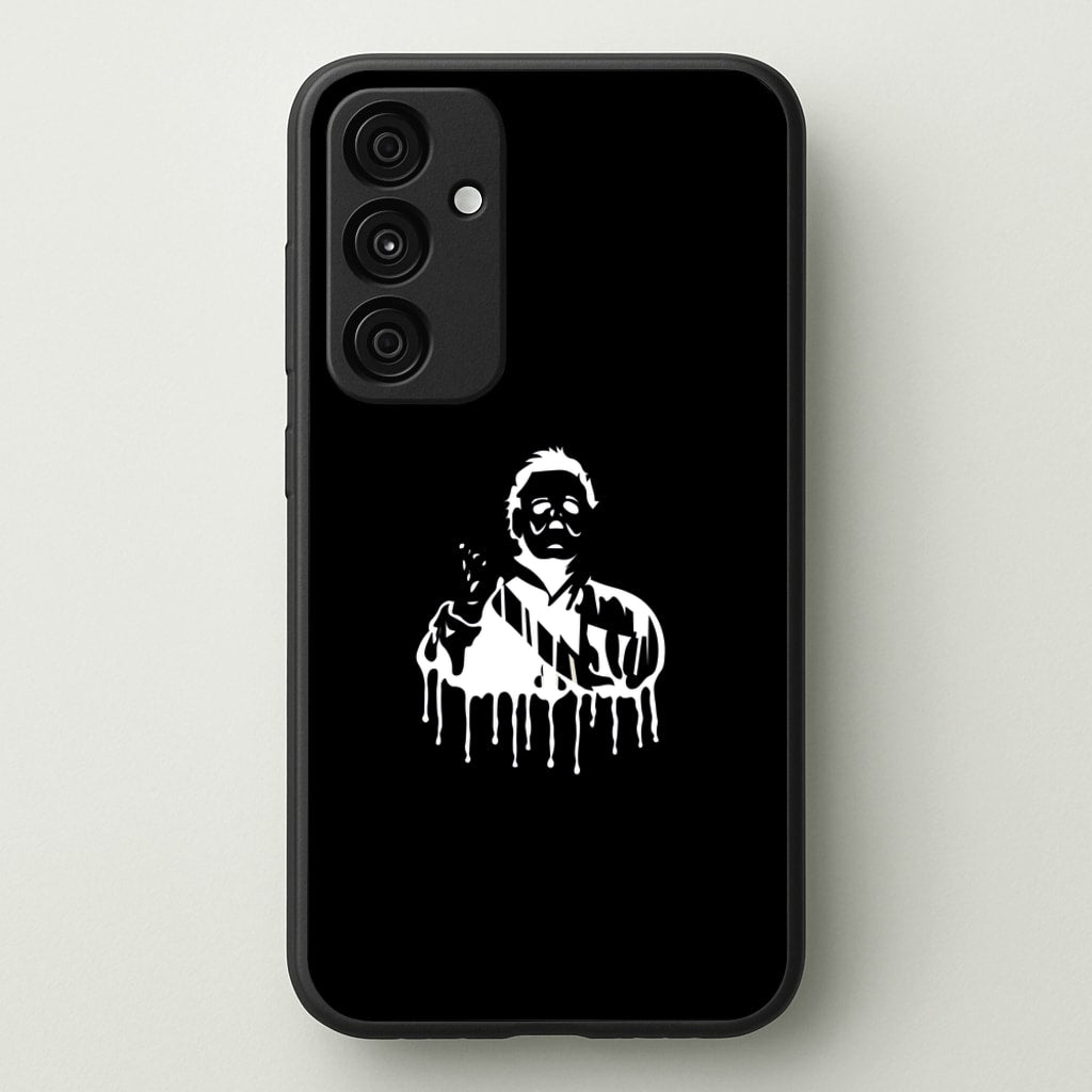 Black & White - Myers - Michael Myers Phone Case for Galaxy A35