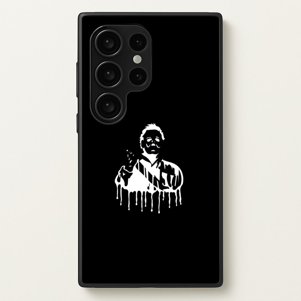 Black & White - Myers - Michael Myers Phone Case for Galaxy S24 Ultra