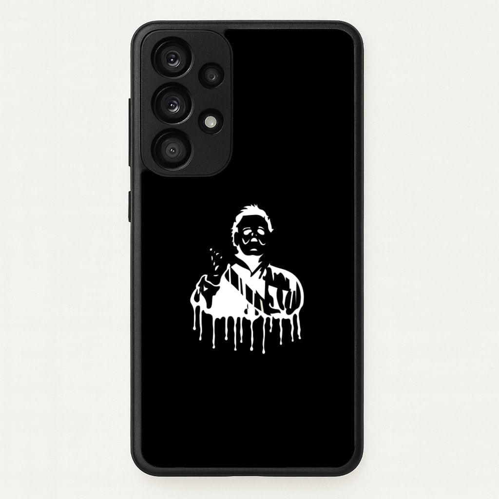 Black & White - Myers - Michael Myers Phone Case for Galaxy A33