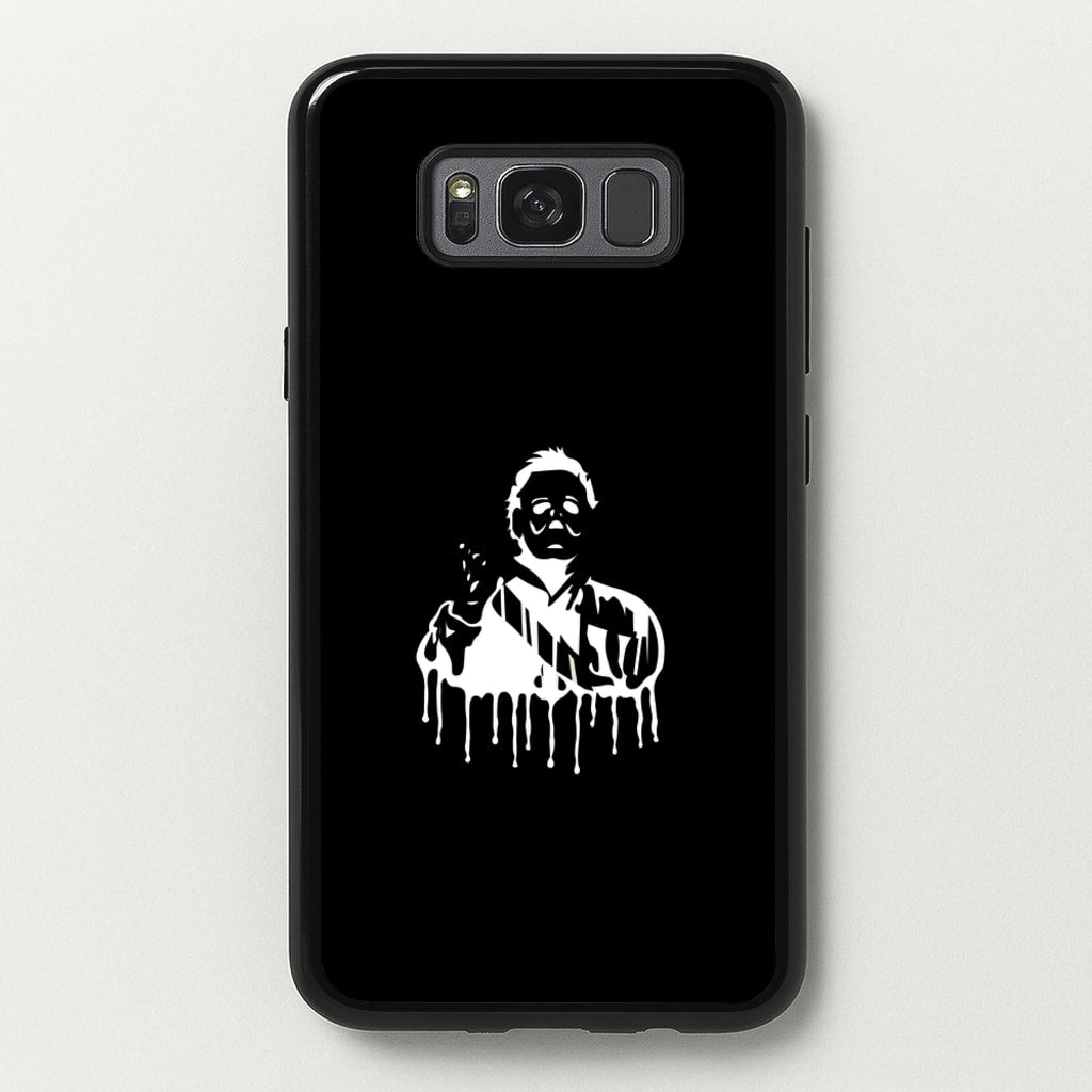 Black & White - Myers - Michael Myers Phone Case for Galaxy S8 Plus