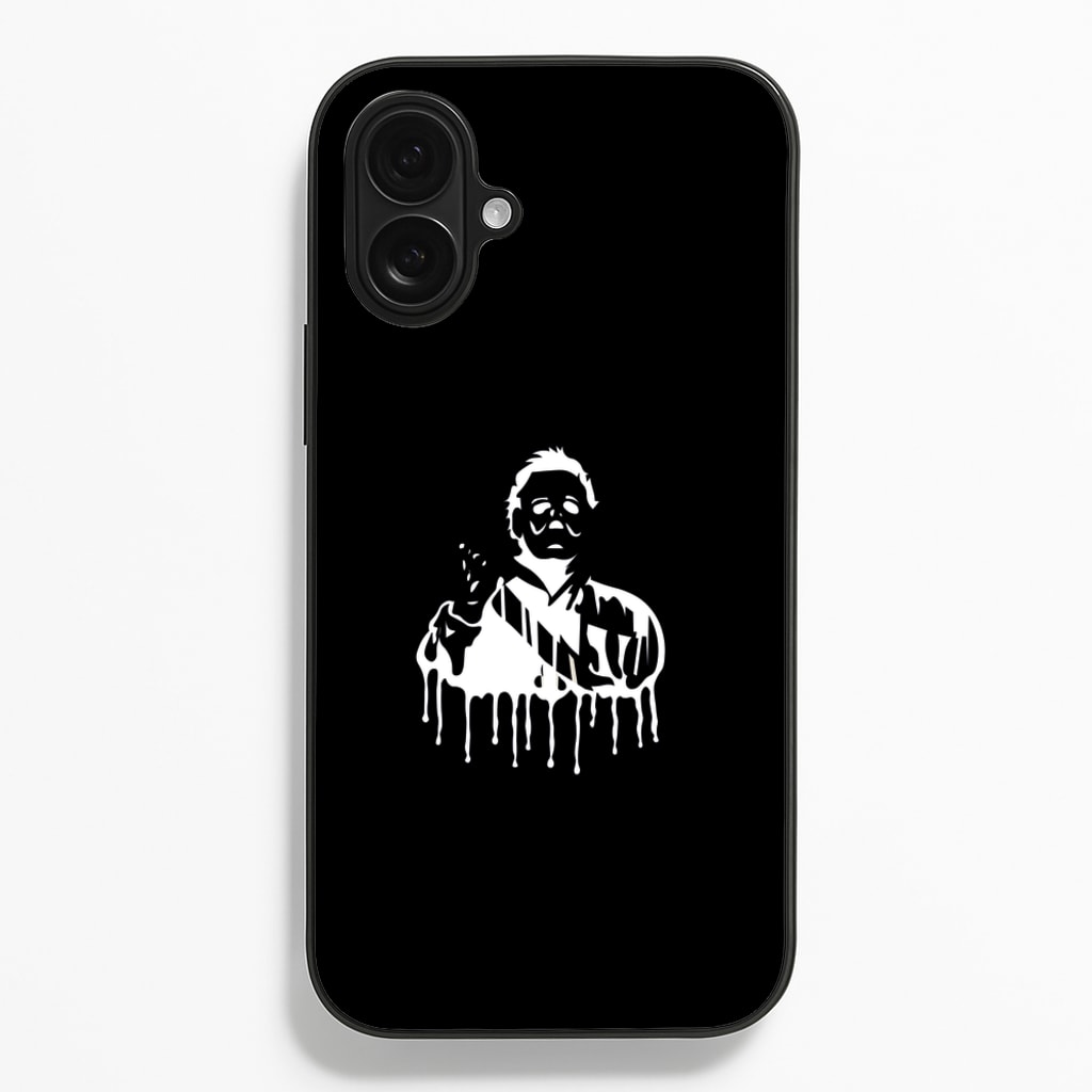 Black & White - Myers - Michael Myers Phone Case for iPhone 16 Plus