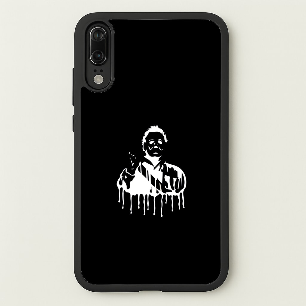 Black & White - Myers - Michael Myers Phone Case for Huawei P20