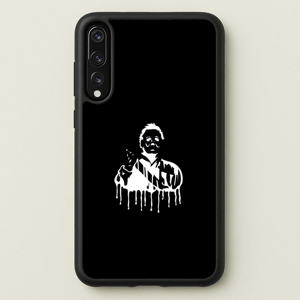 Black & White - Myers - Michael Myers Phone Case for Huawei P20 Pro