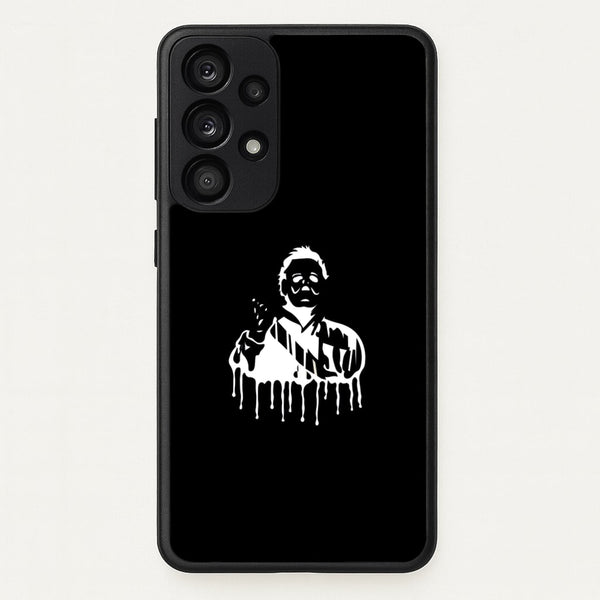 Black & White - Myers - Michael Myers Phone Case for Galaxy A53