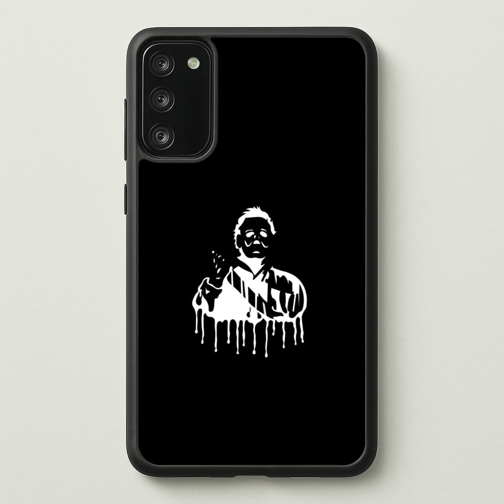 Black & White - Myers - Michael Myers Phone Case for Galaxy S20