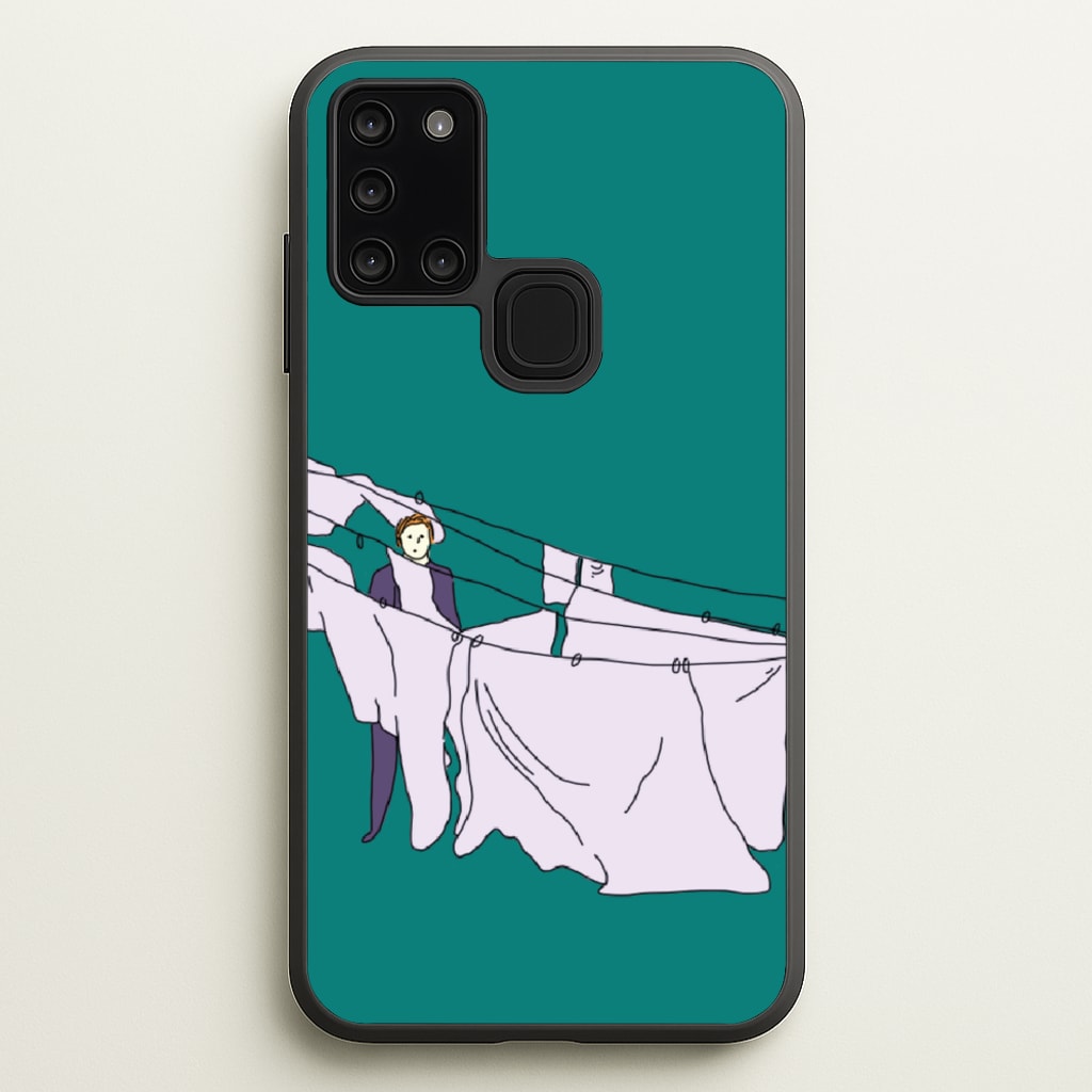 Washing - Myers - Michael Myers Phone Case for Galaxy A21s