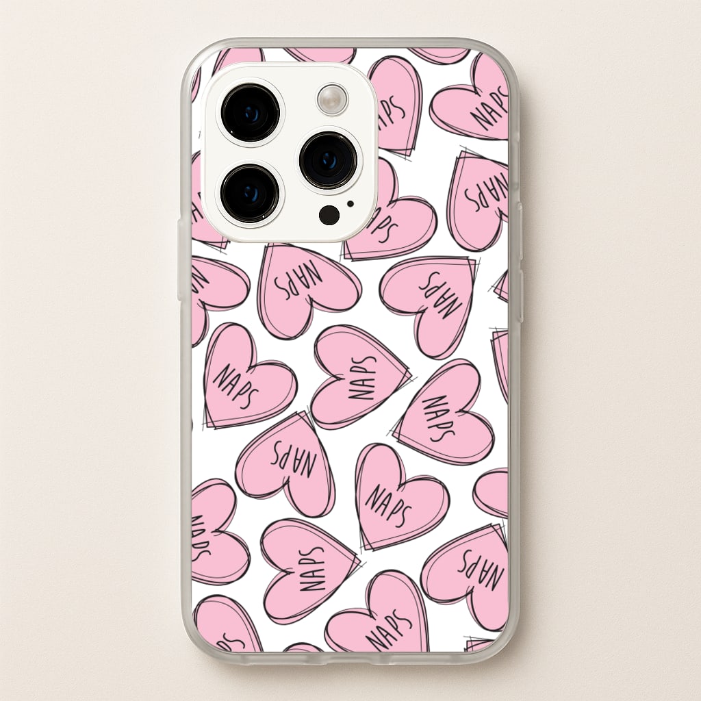 Nap Hearts, Tumblr Inspired - Phone Case for iPhone 15 Pro Max