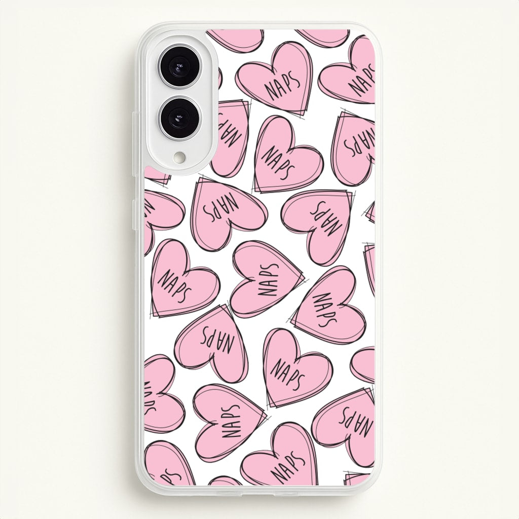 Nap Hearts, Tumblr Inspired - Phone Case for Galaxy S25 Edge