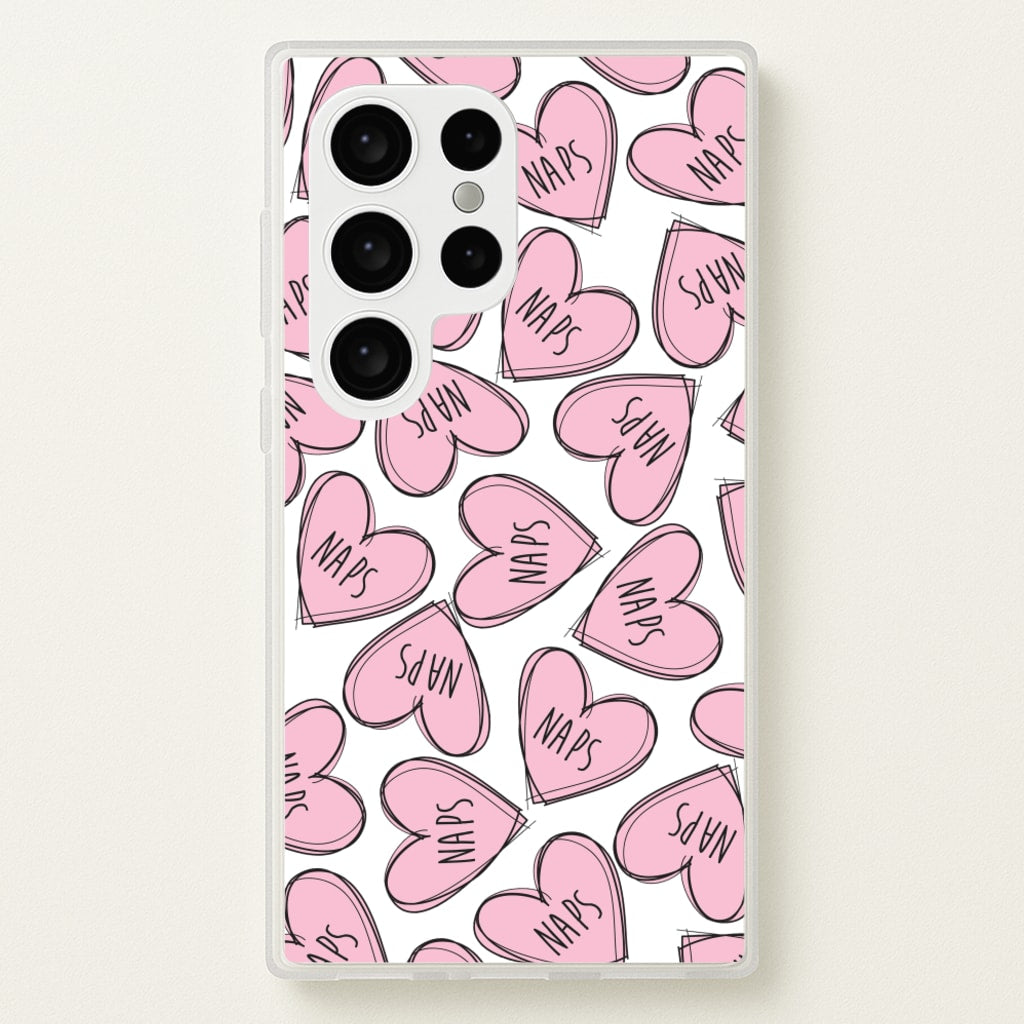 Nap Hearts, Tumblr Inspired - Phone Case for Galaxy S24 Ultra