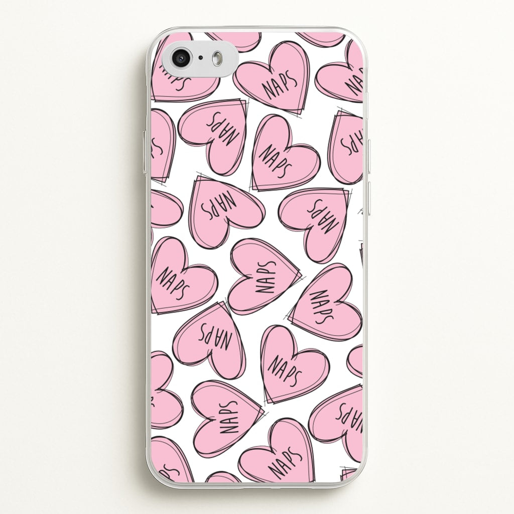 Nap Hearts, Tumblr Inspired - Phone Case for iPhone 5 / 5s / SE 2016