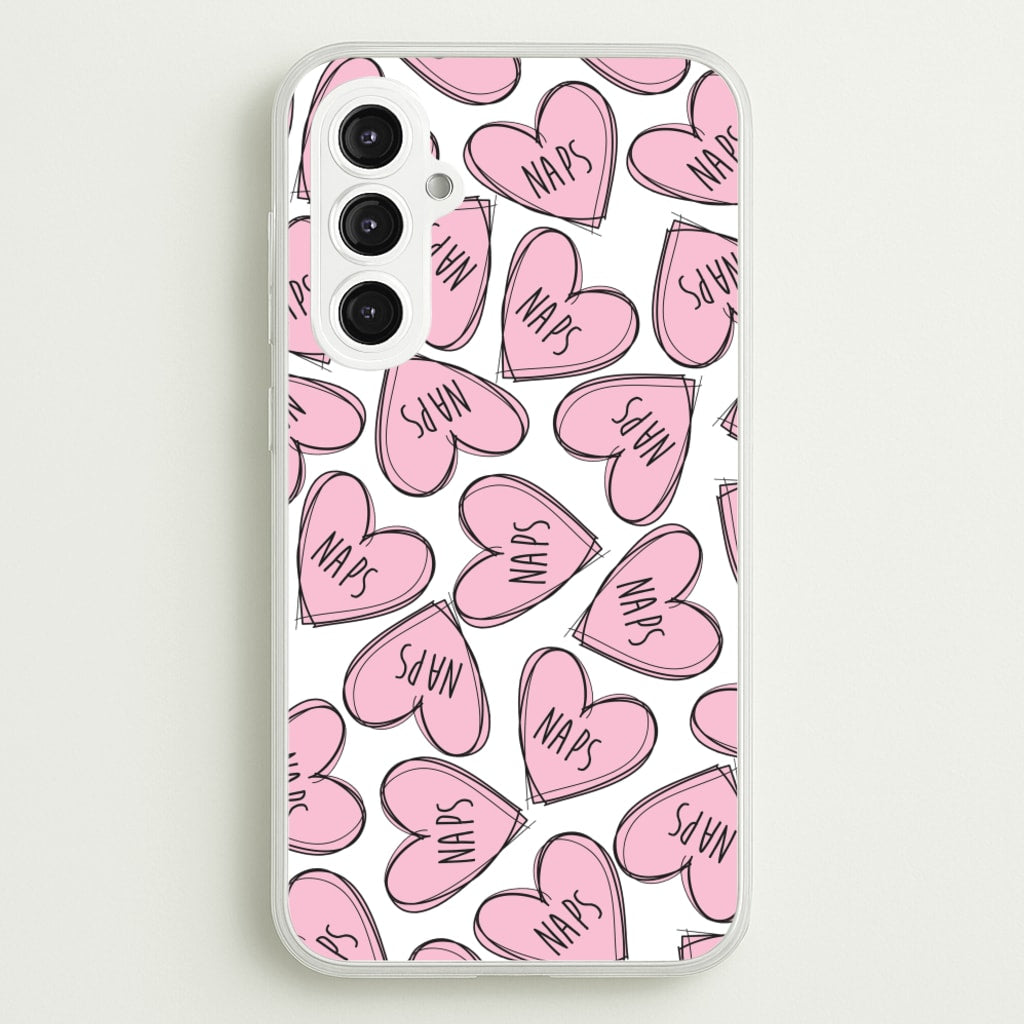 Nap Hearts, Tumblr Inspired - Phone Case for Galaxy S23FE