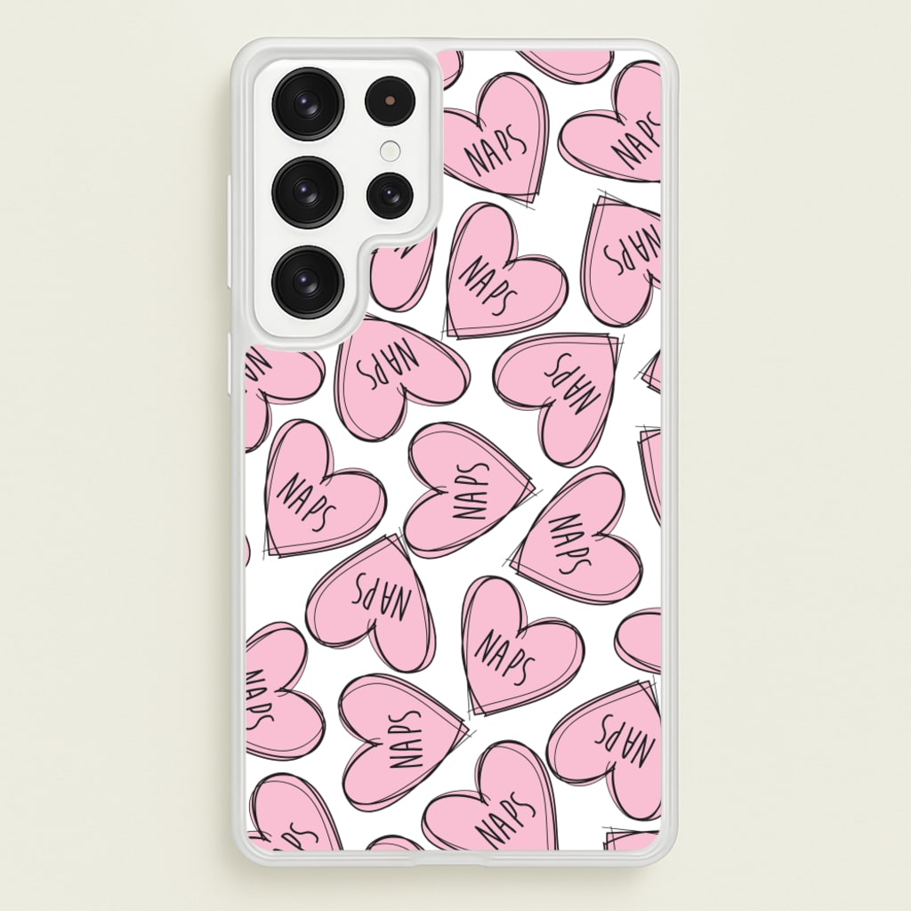 Nap Hearts, Tumblr Inspired - Phone Case for Galaxy S22 Ultra