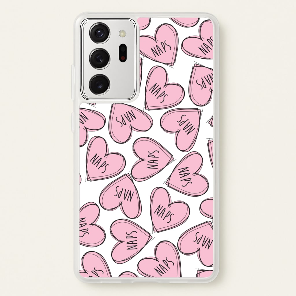 Nap Hearts, Tumblr Inspired - Phone Case for Galaxy Note 20 Ultra