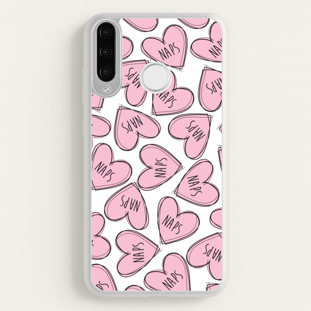 Nap Hearts, Tumblr Inspired - Phone Case for Huawei P30 Lite