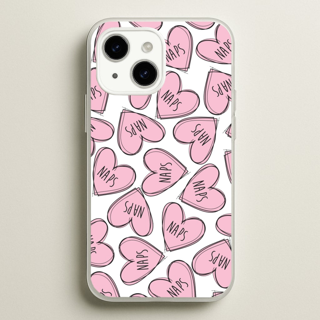 Nap Hearts, Tumblr Inspired - Phone Case for iPhone 15