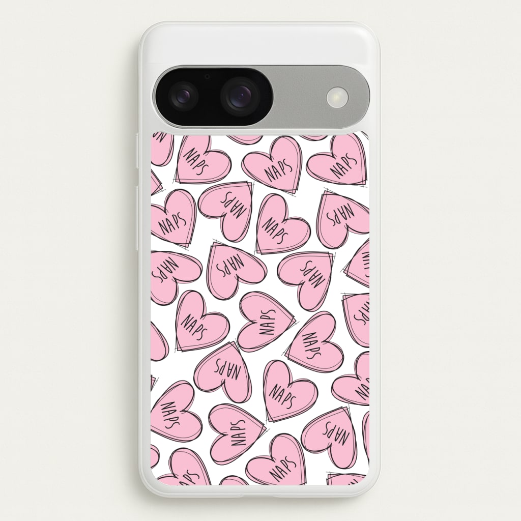 Nap Hearts, Tumblr Inspired - Phone Case for Google Pixel 9 / 9 Pro