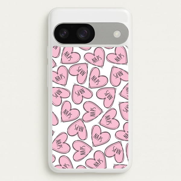 Nap Hearts, Tumblr Inspired - Phone Case for Google Pixel 9 / 9 Pro