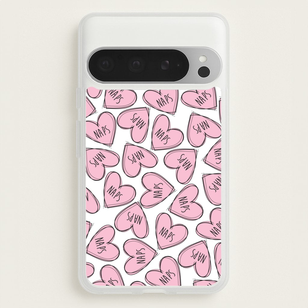 Nap Hearts, Tumblr Inspired - Phone Case for Google Pixel 9 Pro XL